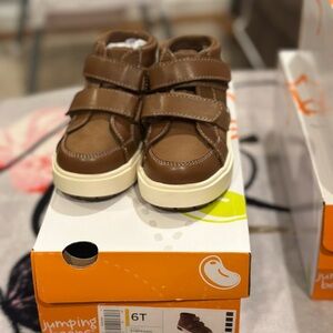 Jumping Beans Tan Kids Sneakers